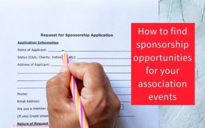 Wie Sie Sponsoring-Möglichkeiten für Ihre Verbandsveranstaltungen finden