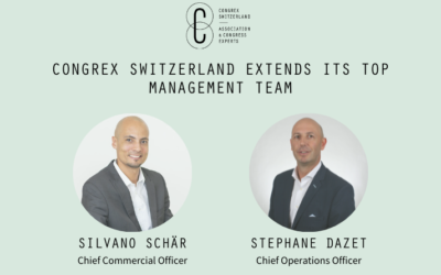Press Release: Congrex Switzerland Extends its Top Management Team