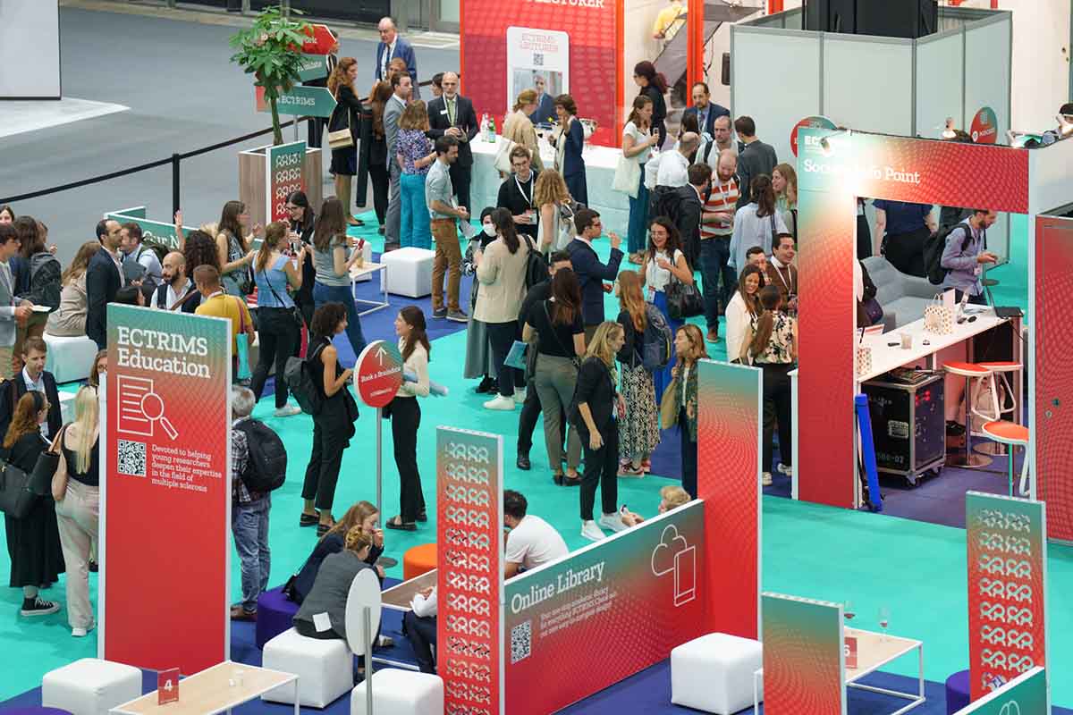 Exhibition at ECTRIMS 2023 in Milan