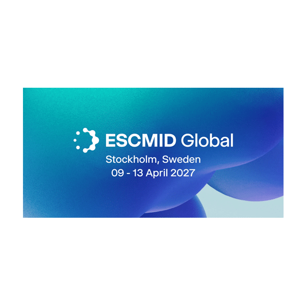 Logo of the ESCMID Global 2027 in Stockholm, Sweden